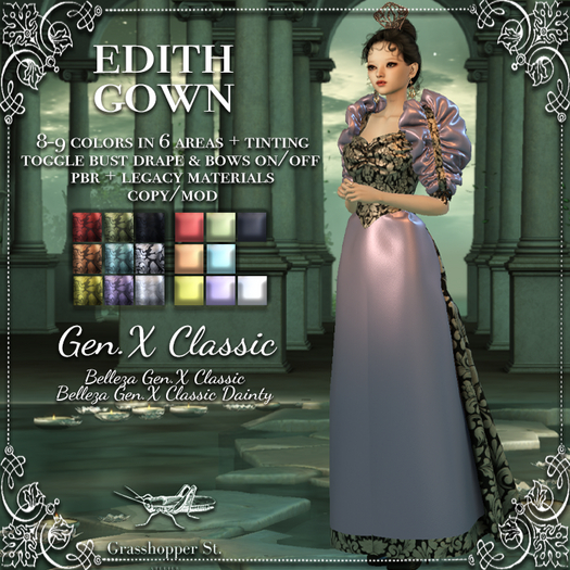 Grasshopper St Edith Gown Gen.X Classic