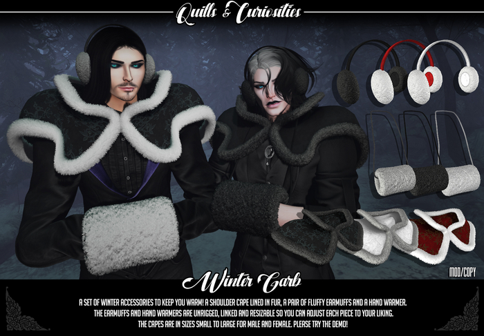 Quills & Curiosities - Winter Garb