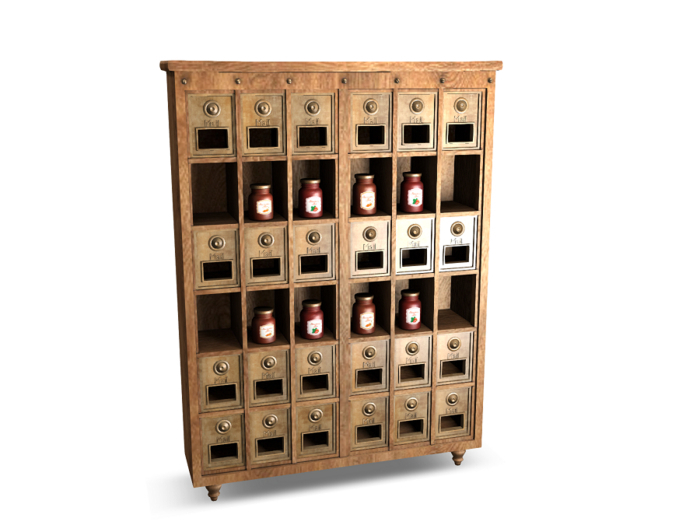 1. Myrrine. Herbst set cabinet 1 RARE