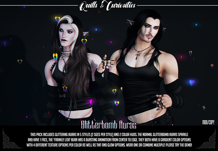 Quills & Curiosities - Glitterbomb