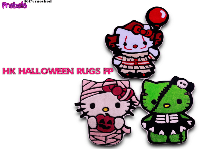 [Prebels] Halloween Kitty Rug FP