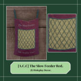 Acres Craft Co.The Slow Feeder Red