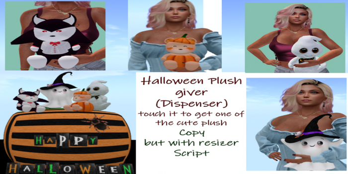 C.M.D. Halloween Plushs - take in you arms NEW VB1
