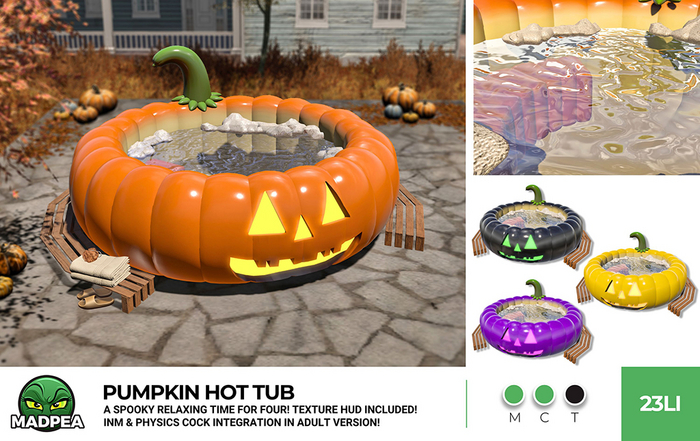 MadPea Pumpkin Hot Tub PG