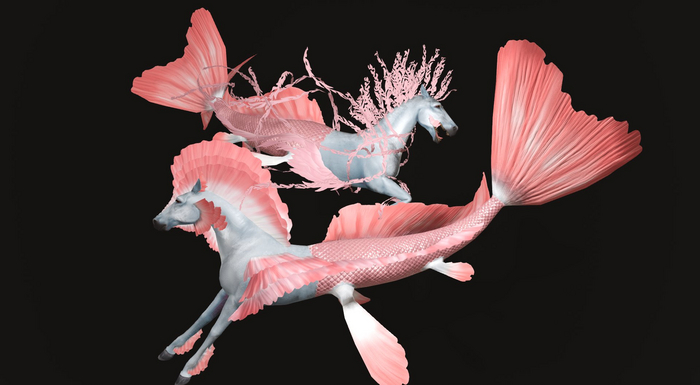 Brine - Shallows Mer Horse for Teegle ROSE