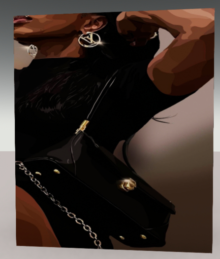 Classy In Black Art
