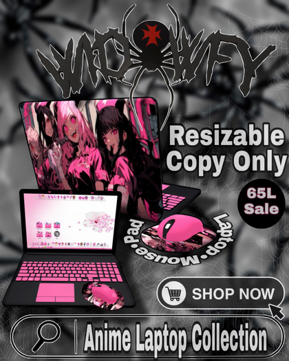Widowfy Anime Laptop Collection Unpacker