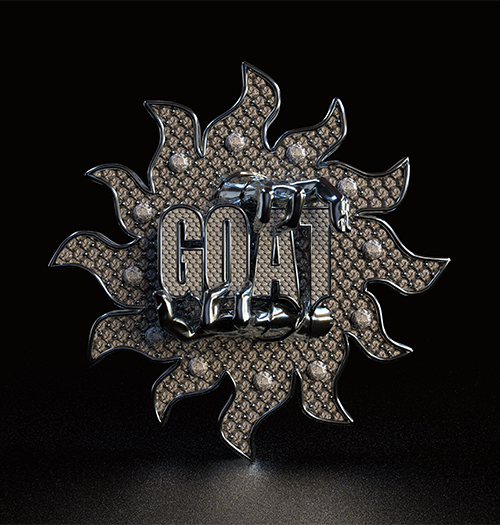 [813] Goat Pendant
