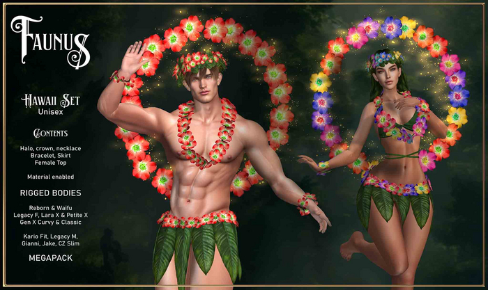 [Faunus] Hawaii Set // Megapack