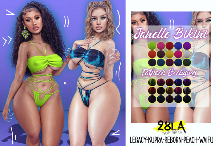 28LA. Janelle Bikini FatPACK [Add Me]
