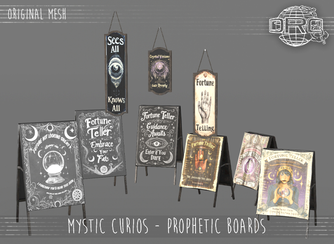 -DRD- Mystic Curios - Prophetic Boards (add)