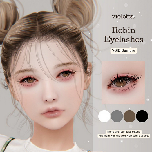 violetta. Robin Eyelashes (VOID Demure)
