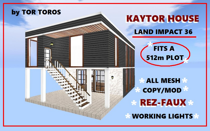 REZ-FAUX KAYTOR HOUSE BB 36Li (Boxed)