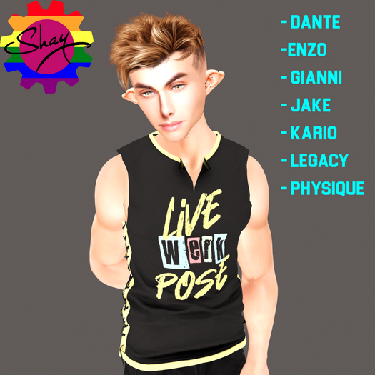Live Werk Pose Laced Shirt