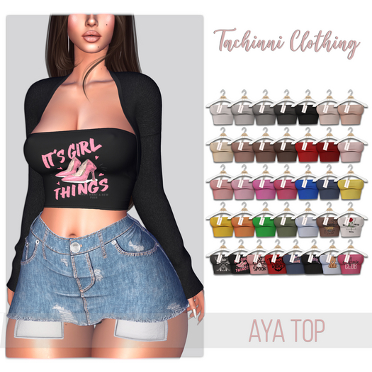 Tachinni - Aya top - Fatpack