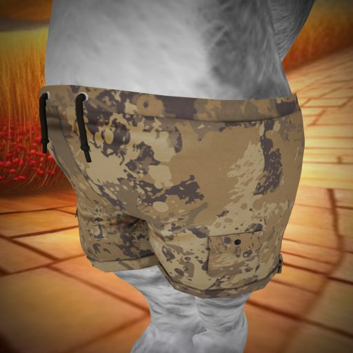 .::KS::.Dinkie-Summer-Shorts-desert-sand