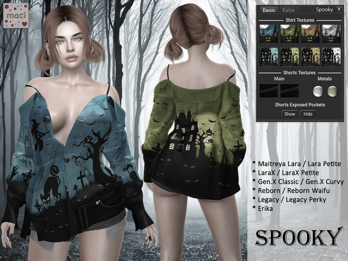 Maci ~ Spooky Outfit DEMO