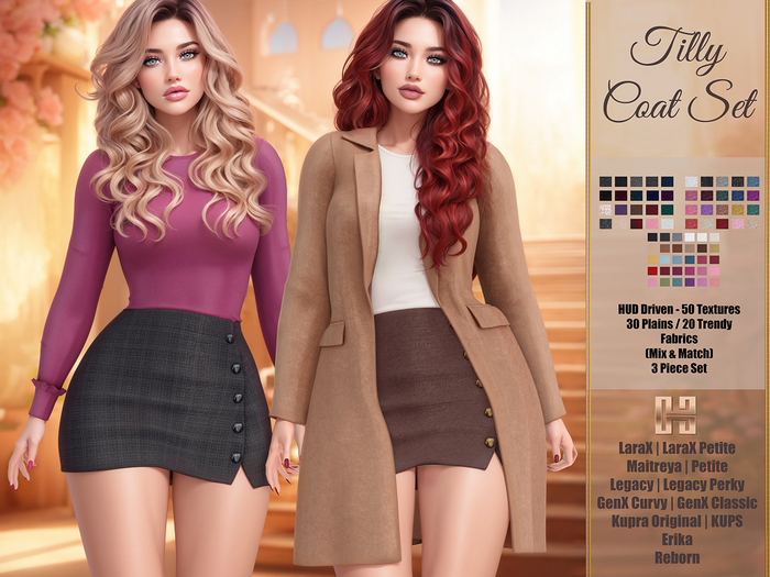 [hh] Tilly Coat Set