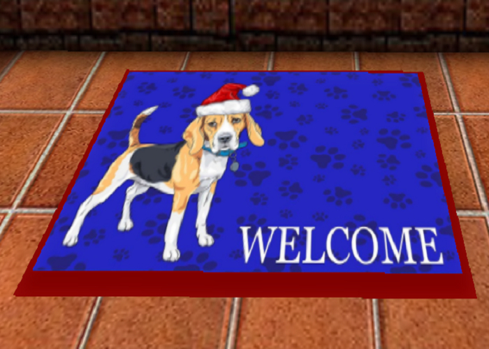 Christmas Welcome Mat #6