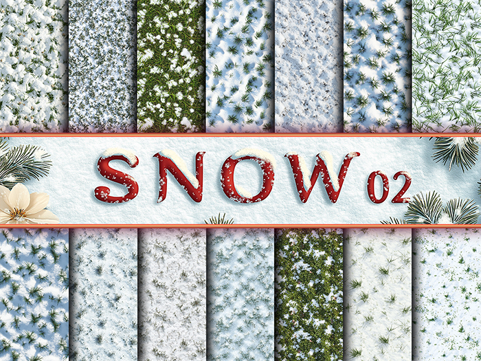 EA Design ♦ Ground Textures - Snow - Set 02
