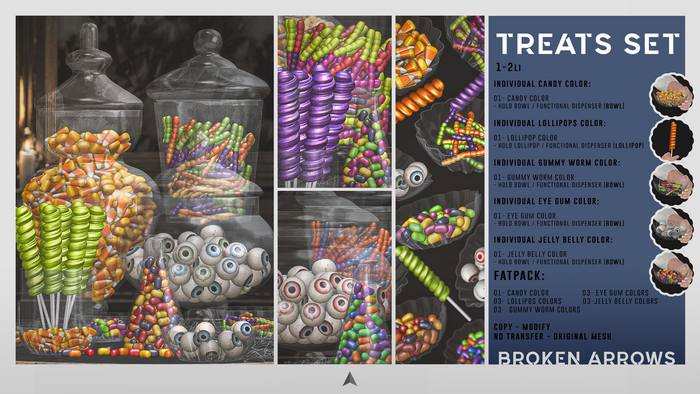 BROKEN ARROWS - Treats Set - FATPACK 