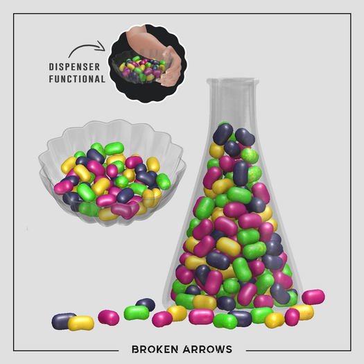 BROKEN ARROWS - Treats - Jelly Belly - Radioactive 