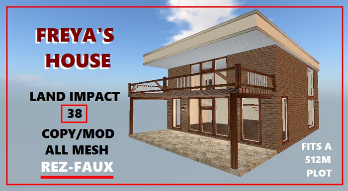Rez-Faux  FREYA'S HOUSE 38Li  (Boxed)