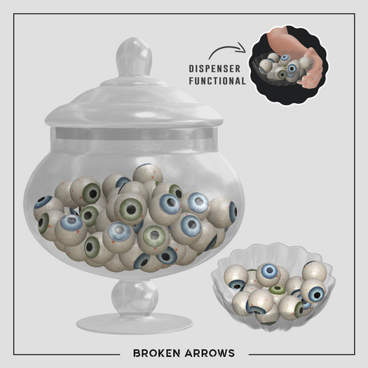 BROKEN ARROWS - Treats - Eye Gum - Radioactive 