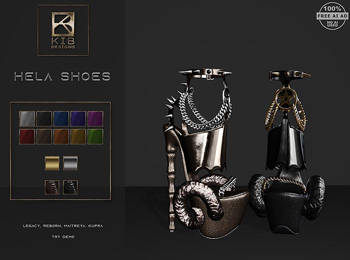 KiB Designs - Hela Shoes FATPACK 