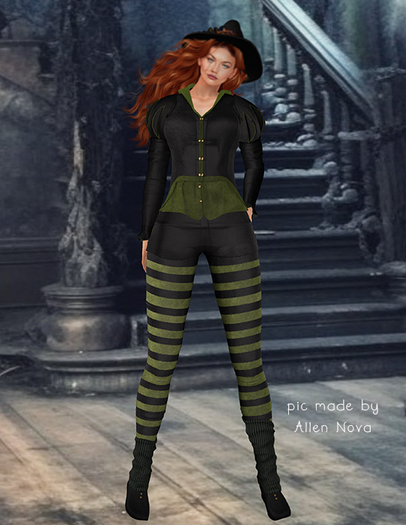 [JANGKA] BEWITCHED GREEN SET [Maitreya] w Rare - HALLOWEEN SALE !