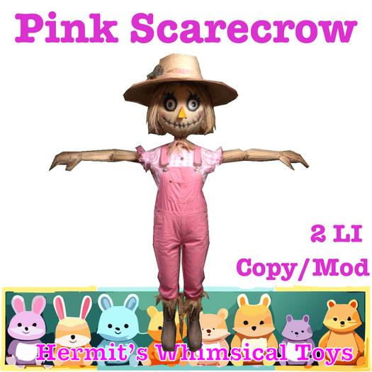 Pink Scarecrow
