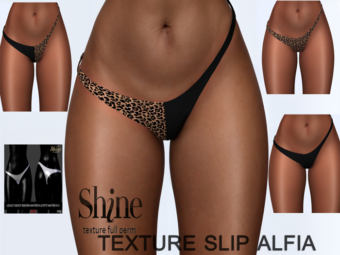 AJ [SHINE FULL PERM] SLIP ALFIA _TEXTURE FULL PERM
