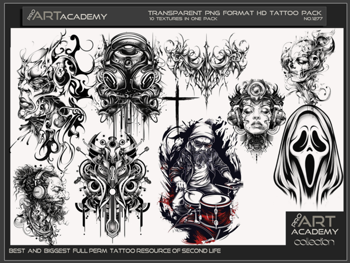 @PAA - Tattoo Texture Pack 1277