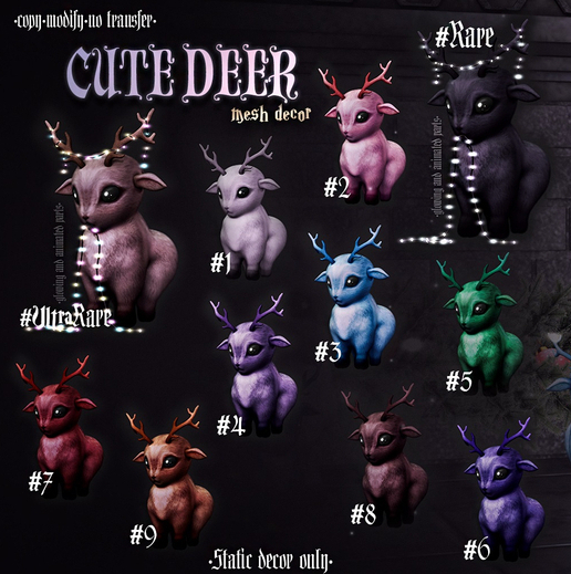!13ACT - Cute Deer gacha #5 {GACHA}