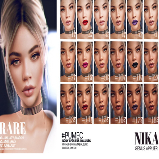 #4  [PUMEC]  -  NIKA  - MARCH --- GENUS app.{GACHA}