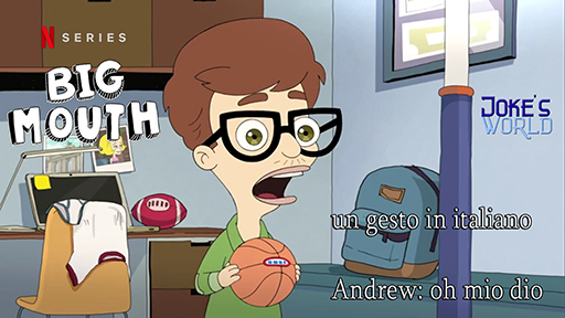 [Joke's World] Andrew gesto  "Oh mio dio" (box)