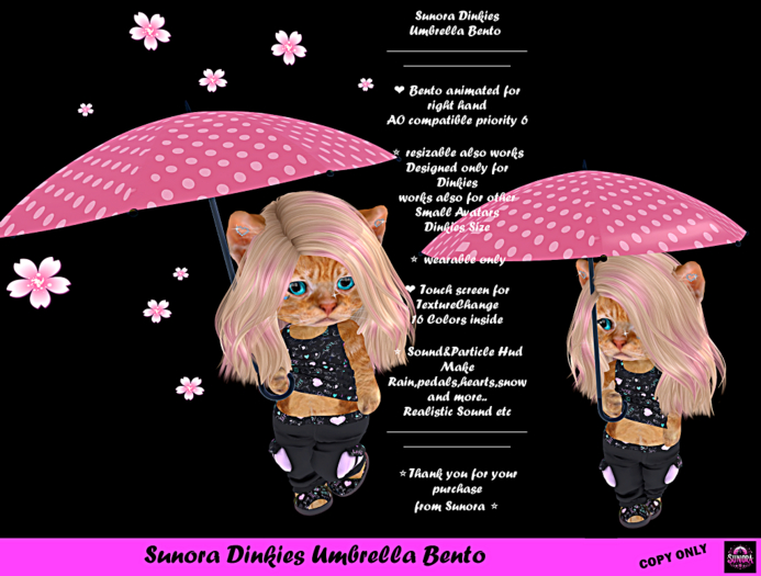 Sunora Dinkies Umbrella Bento