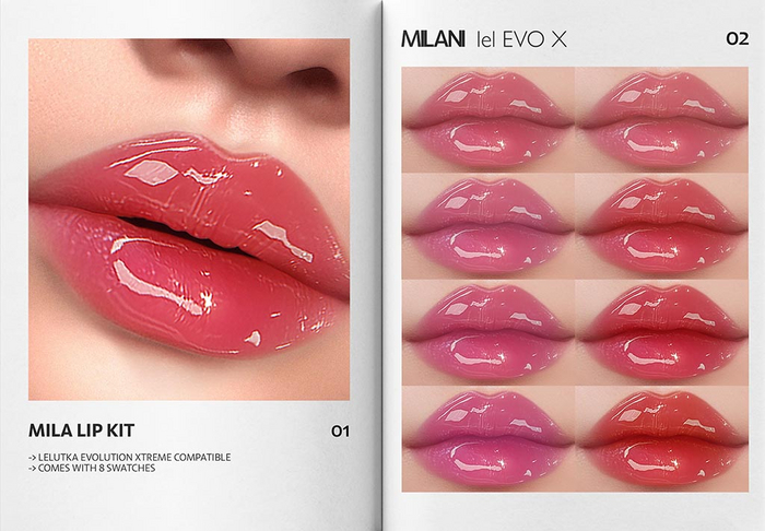 MILANI - "MILA" LIP KIT / DEMO