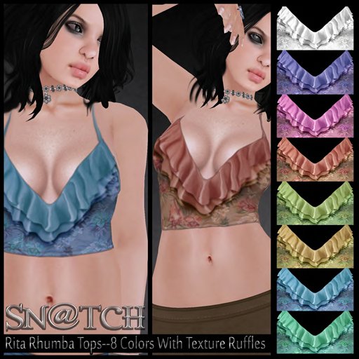 :::Sn@tch Rita Rhumba Tops:::