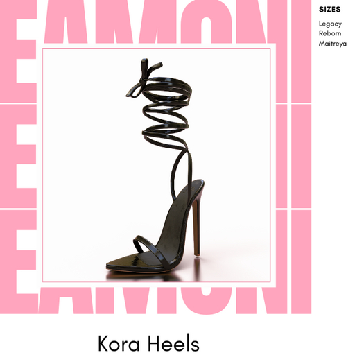 EAMONI. Kora Heels Fatpack