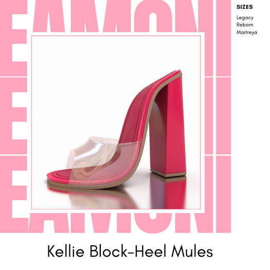EAMONI. Kelli Block-Heel Fatpack