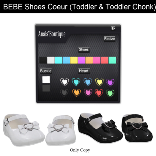BEBE Shoes Coeur (Toddler & Toddler Chonk)