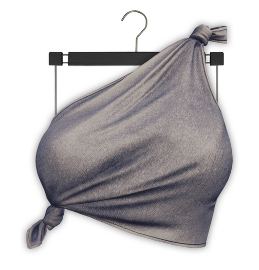erratic / ezra - top / steel (Maitreya LaraX, Lara PetiteX / Legacy Classic + Perky / eBody Reborn)