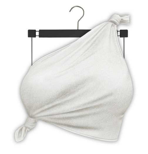 erratic / ezra - top / white (Maitreya LaraX, Lara PetiteX / Legacy Classic + Perky / eBody Reborn)