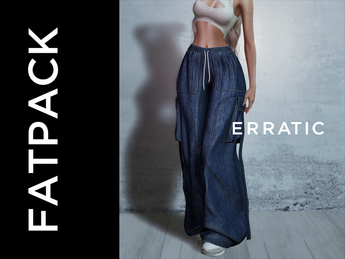 erratic / bre - jeans / FATPACK (Maitreya LaraX, Lara PetiteX / Legacy Classic + Perky / eBody Reborn) 
