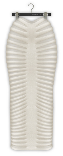 erratic / aire - skirt / bone (Maitreya LaraX, Lara PetiteX / Legacy Classic + Perky / eBody Reborn) 