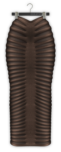 erratic / aire - skirt / toffee (Maitreya LaraX, Lara PetiteX / Legacy Classic + Perky / eBody Reborn) 