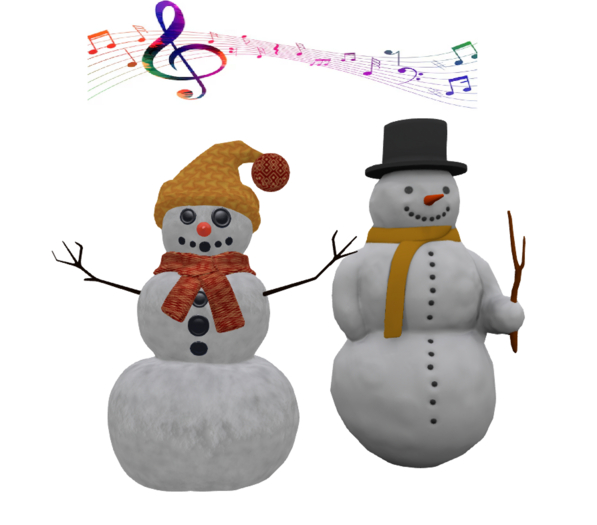 @MA@  Winter Snowman Music