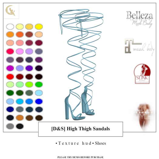 [D&S] High Thigh Sandals