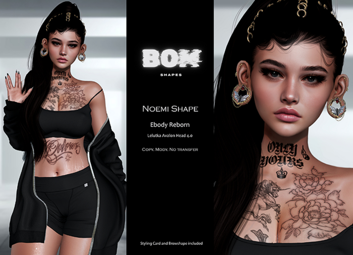 *BOM* - NOEMI Shape // AVALON